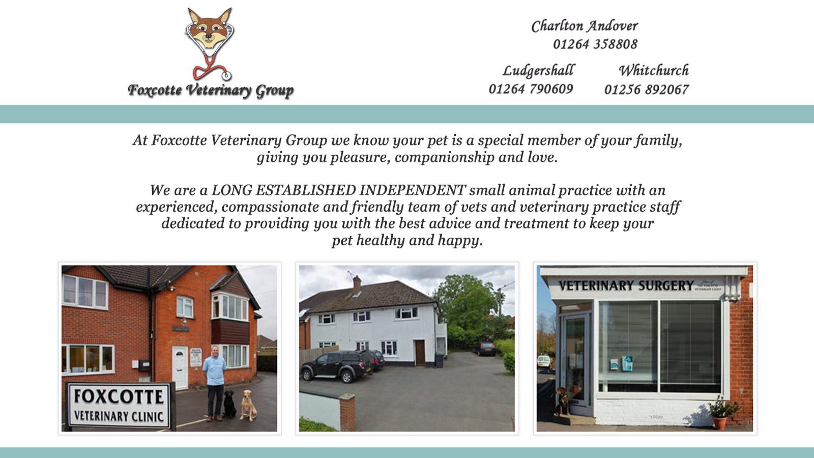 Foxcotte Veterinary Group - Andover , United Kingdom