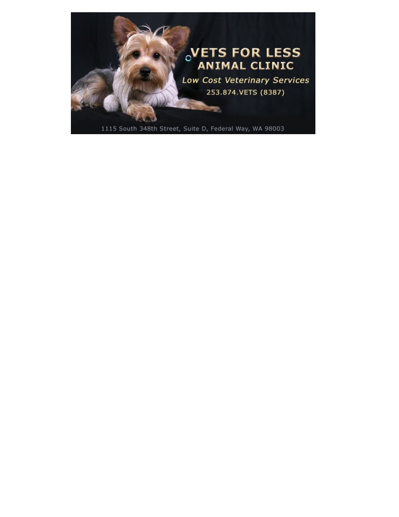 Vca Panther Lake Animal Hospital - Federal Way , United States