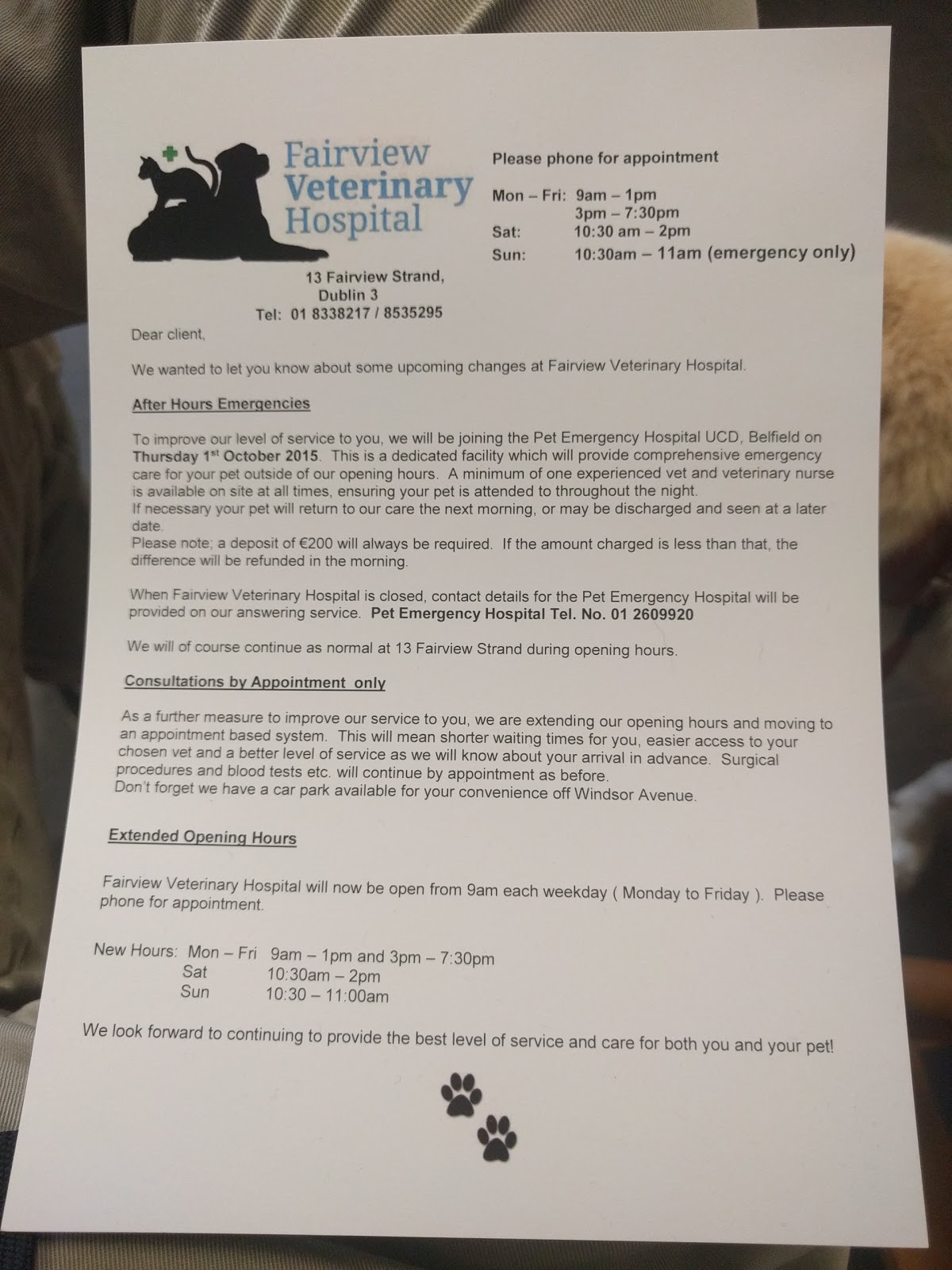 Fairview Veterinary Hospital - Dublin 3 , Ireland