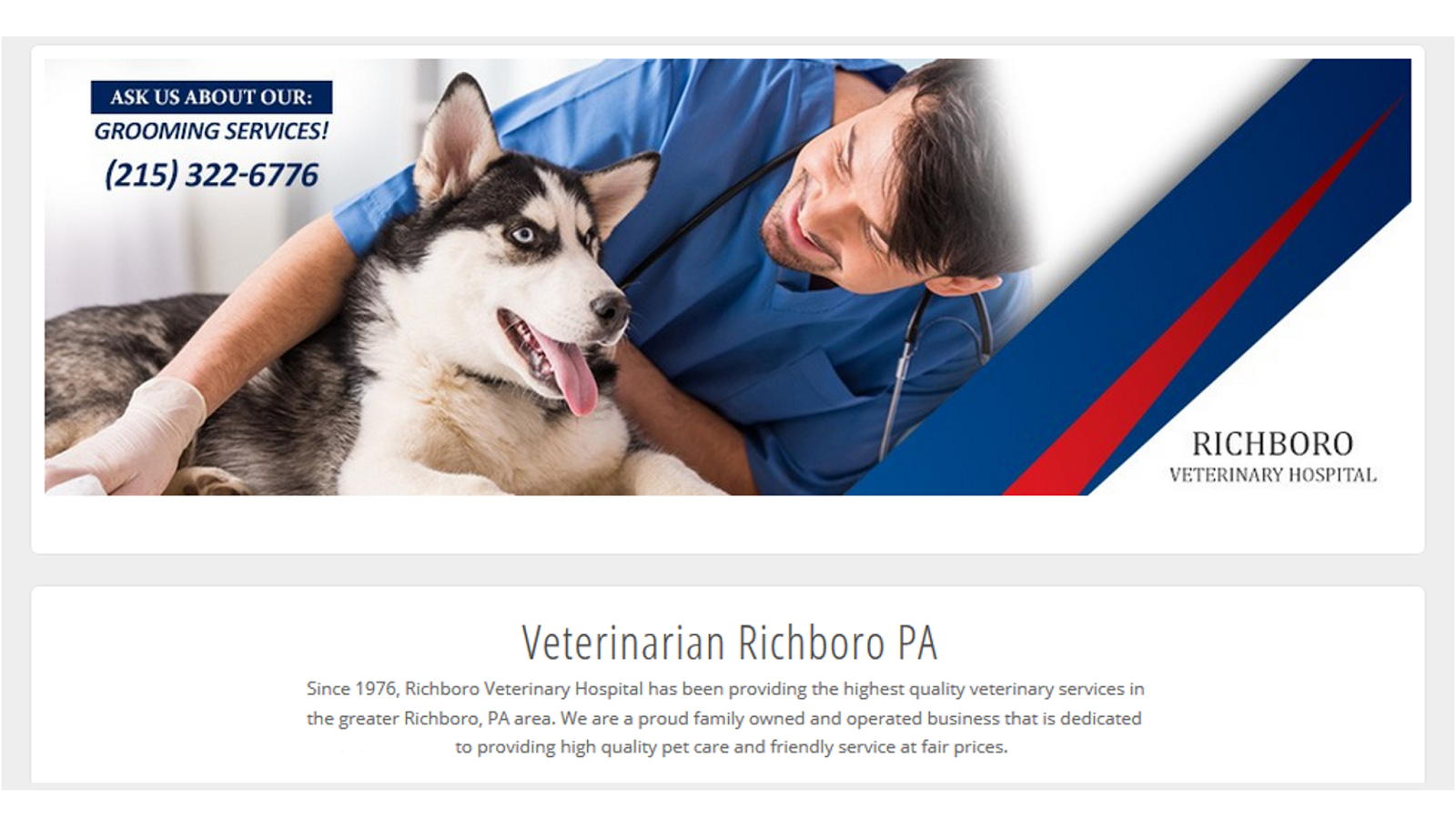 Richboro Veterinary Hospital - Richboro , United States