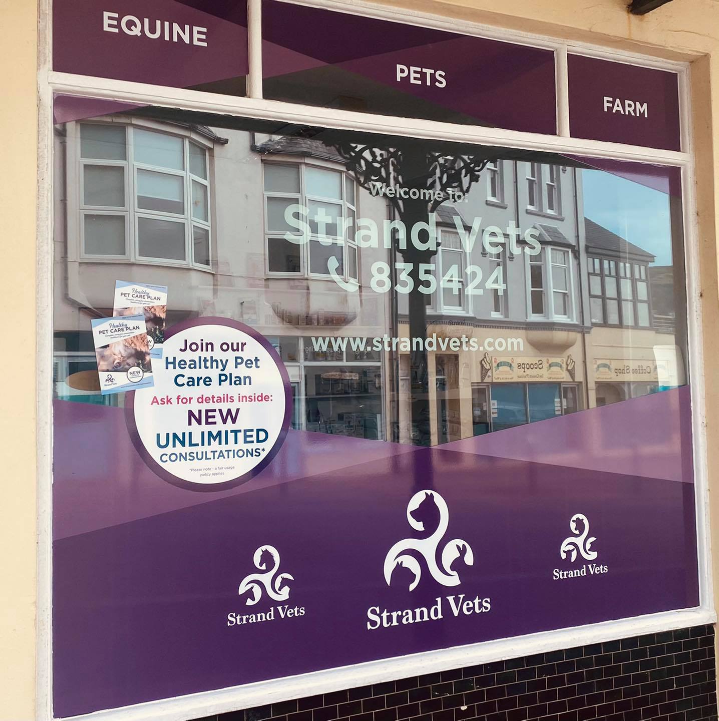 Strand Vets - Port Erin , Isle of Man